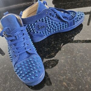 Christian Louboutin Blue Shoes